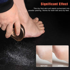BEZOX ergonomic grip makes comfortable handling during dry or wet foot care