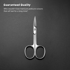 BEZOX nail scissors designed for ergonomic grip and comfortable trimming