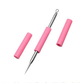 BEZOX professional acne removal needle packaging, travel-friendly storage for hygiene.