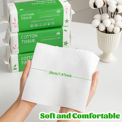 BFHKXW two-sided face towels, smooth and textured sides for gentle wipe and deep cleaning.