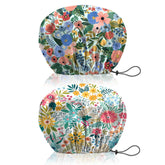 Gorro de ducha BHAHB de doble capa reutilizable para proteger el cabello durante el baño