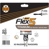 BIC Flex 5 razor for men overview showing a smooth shave potential