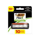 BIC Flex 4 razor with travel blade cover for on-the-go grooming