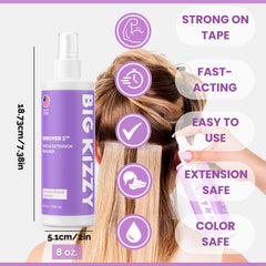 Big Kizzy Remover 1 spray application ready for quick use.