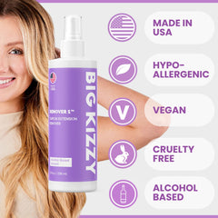 Big Kizzy Remover 2 bottle 4 oz for residue removal.