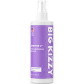 Big Kizzy Tape-In Remover Spray bottle shown for fast adhesive release.