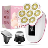 Bigorq 3-in-1 electric razor for women with versatile heads for smooth legs