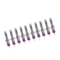 Cartuchos BIGWASP curva 50 piezas transparentes para un flujo de tinta estable.