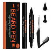 BIKTIC beard pen filler with twist-up design for quick, mess-free application.