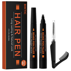BIKTIC beard-pencil four-fork-tip outline defines facial hair with precision.