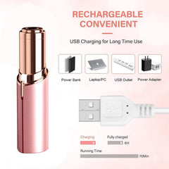 Bikurpia compact pen-design shaver fits in purse for on-the-go touchups