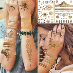 Bilizar easy-apply fake jewelry tattoos for painless, chic wear.