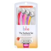 Billie Sunburst Set razors trio for ready-to-shave experience anywhere