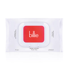 Billie Wonder Wipes makeup removal for quick, gentle cleanse.