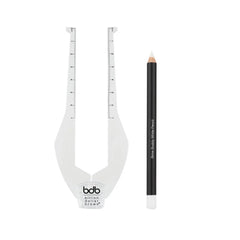 Billion Dollar Brows Brow Buddy Contorno: guía precisa para cejas simétricas en casa, delineado definido