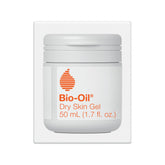 Bio-Oil Dry Skin Gel packaging on display, compact and travel-friendly.