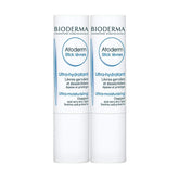 Bioderma Atoderm barra labial hidratante para labios secos y sensibles.