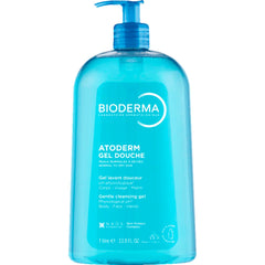 Bioderma Atoderm Hydrating Shower Gel bottle with moisturizing formula for daily cleansing