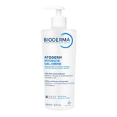 Bioderma Atoderm Intensive Gel-Cream bottle delivering 24-hour hydration for dry skin