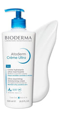 Bioderma Atoderm Ultra Cream Duo packaging close-up highlighting rich formula.