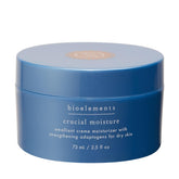 Bioelements Crucial Moisture bottle for dry skin hydration and spa-like care.