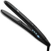 Bio Ionic 10X Styling Iron front view for smooth, fast straightening and gloss.