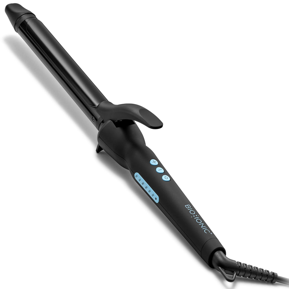 Bio Ionic Long Barrel Styler with 1-inch barrel for defined, lasting curls.
