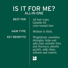 Biolage Frizz-Control Styling Oil reduces flyaways for a sleek look