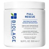 Biolage Full Rescue bottle illustrates silicone-free hydration for thin hair