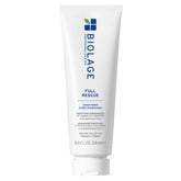 Biolage Full Rescue Conditioner bottle close-up highlighting a lightweight formula for fuller hair