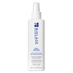 Biolage Full Rescue Leave-In Spray bottle for quick root-to-tip application