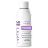 Biolage Hydra Source Conditioning Balm packaging label highlights vegan and paraben free formula