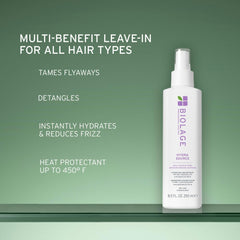 Biolage Hydra Source fermented hyaluronic acid detail indicating hydration