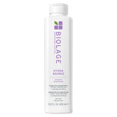 Biolage Hydra Source Shampoo bottle shows moisturizing formula for dry hair