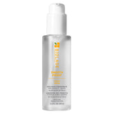Biolage Smooth Proof Serum bottle with pump for easy application and frizz control.