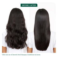 Biolage Smooth Proof Shampoo lather highlights nourishing formula and cleansing action.
