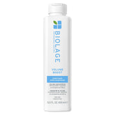 Biolage Volume Boost Conditioner bottle front view shows weightless moisture and root lift