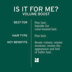 Biolage VolumeBoost Shampoo wet hair demonstrates lightweight cleansing without residue