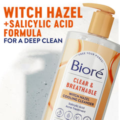 Biore 2 percent salicylic acid label emphasizes active acne care.