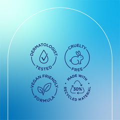 Biore Balancing Face Wash blue agave ingredient shot emphasizing skin conditioning.