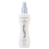 BioSilk Terapia de Seda escudo térmico atomizador protege el cabello y añade brillo.