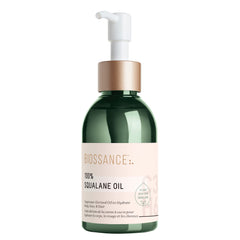 BIOSSANCE 100% Squalane Oil bottle-pump for quick, lightweight hydration.