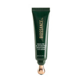 Biossance eye serum rollerball closeup for cooling lymphatic massage and depuffing