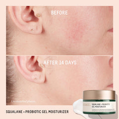 BIOSSANCE face care gel with smooth, fast-absorbing finish