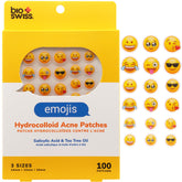 BioSwiss Emojis Acne Patches with assorted styles for discreet blemish coverage.