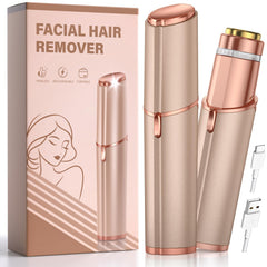 Bissuuy face shaver lip area for precise peach fuzz removal and smoother makeup