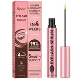 Biysber Lash Serum bottle closeup showing premium packaging for lash growth