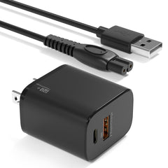 BIYTC 5V charger for Philips Norelco qp2724 powers your shaver quickly and safely.