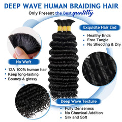 BIZVUS three bundles pack provides full-head coverage for bold boho braids.
