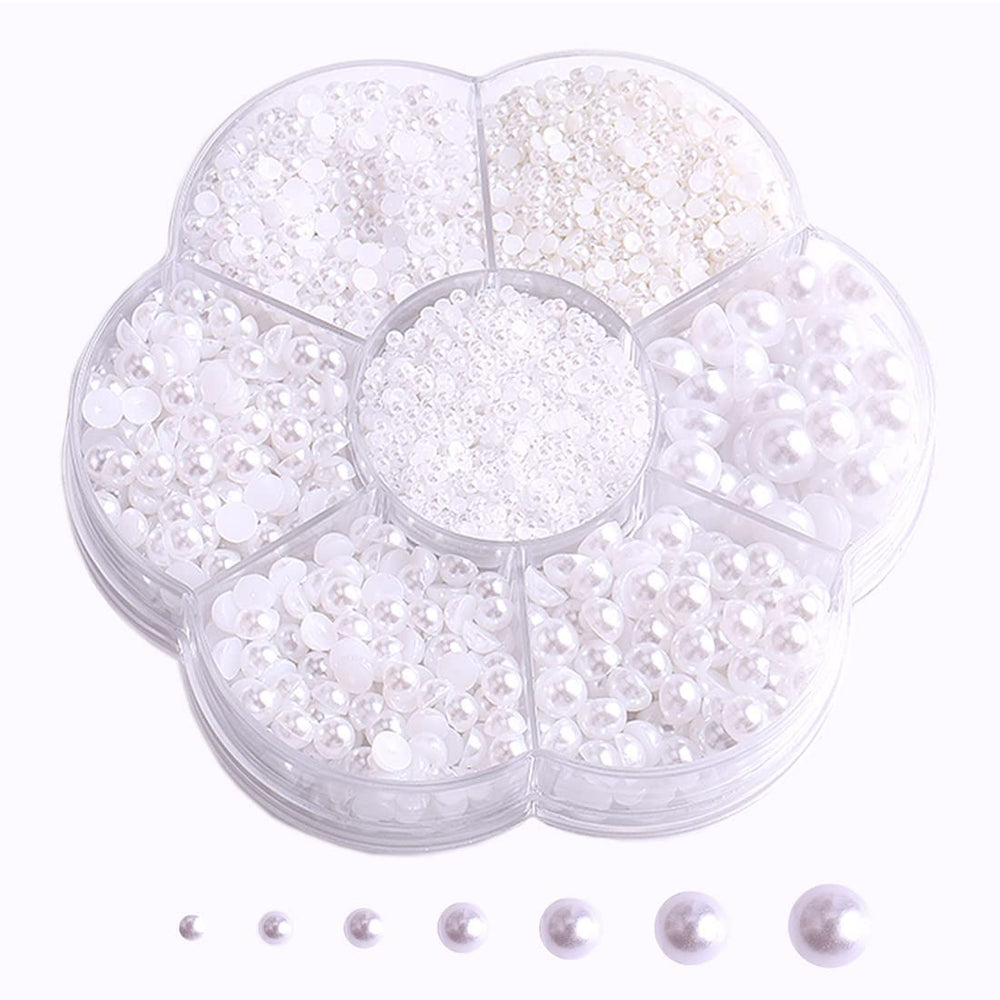 BLAAROOM half pearl flatback close-up for versatile crafts